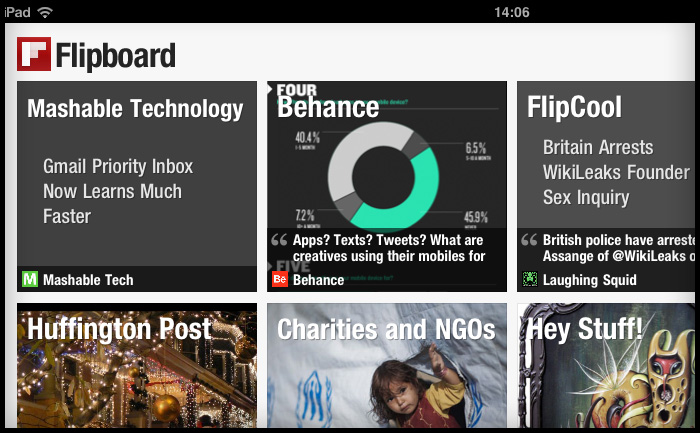 flip Flipboard iPad app